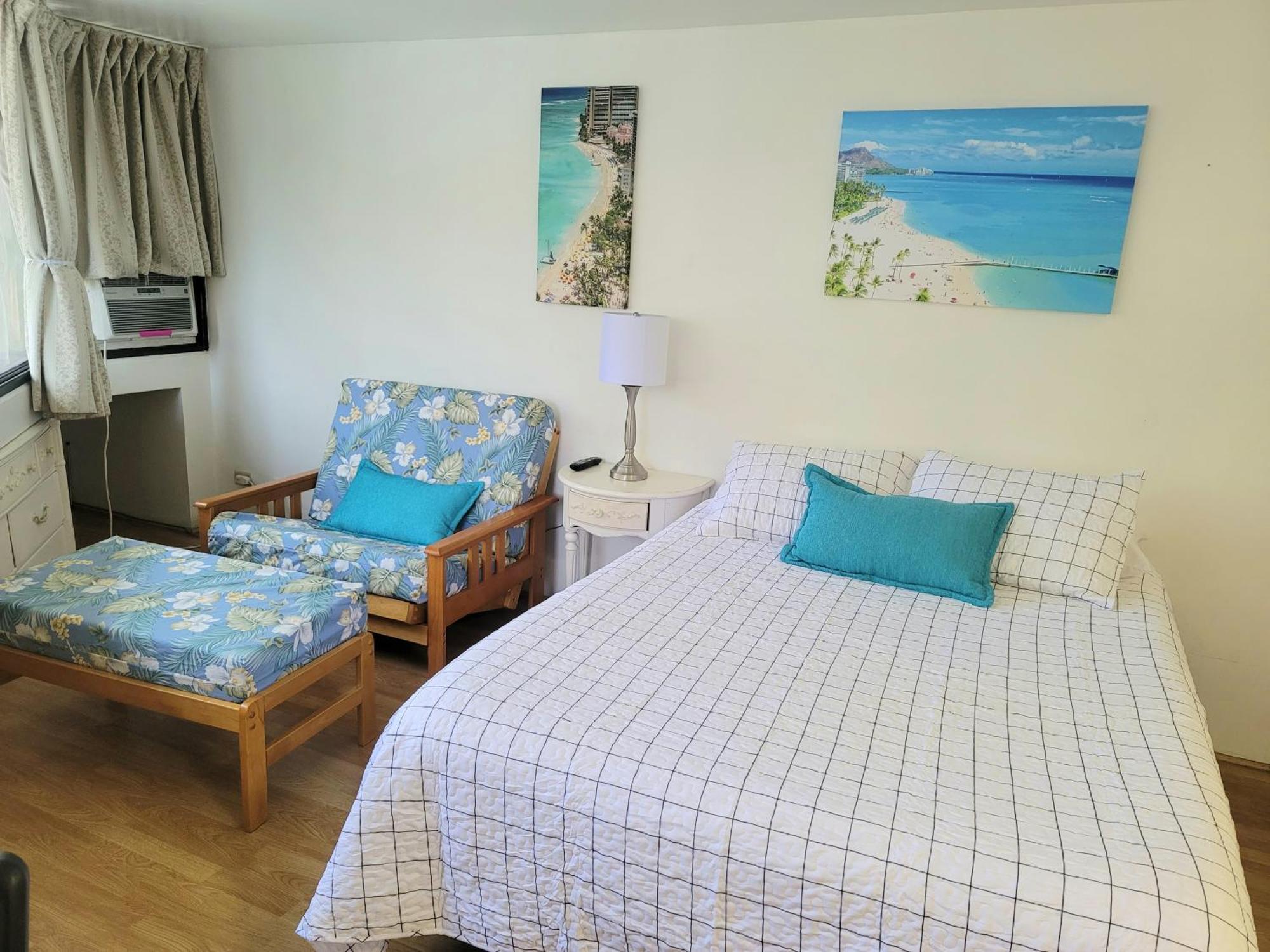 Waikiki Studio Steps To Beach-Mall Free Parking-Wifi Honolulu Pokoj fotografie