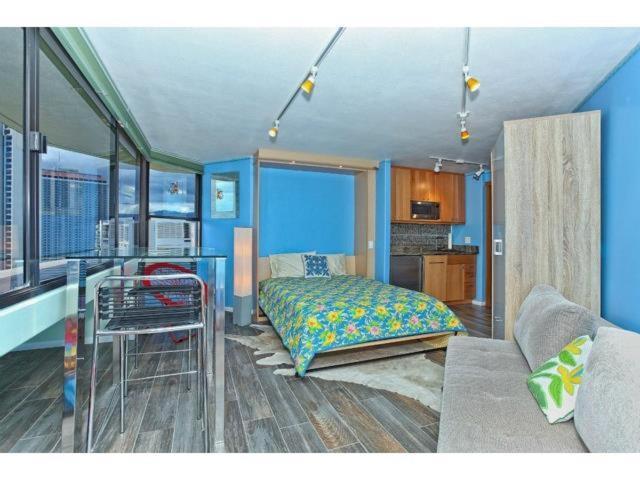 Waikiki Studio Steps To Beach-Mall Free Parking-Wifi Honolulu Pokoj fotografie